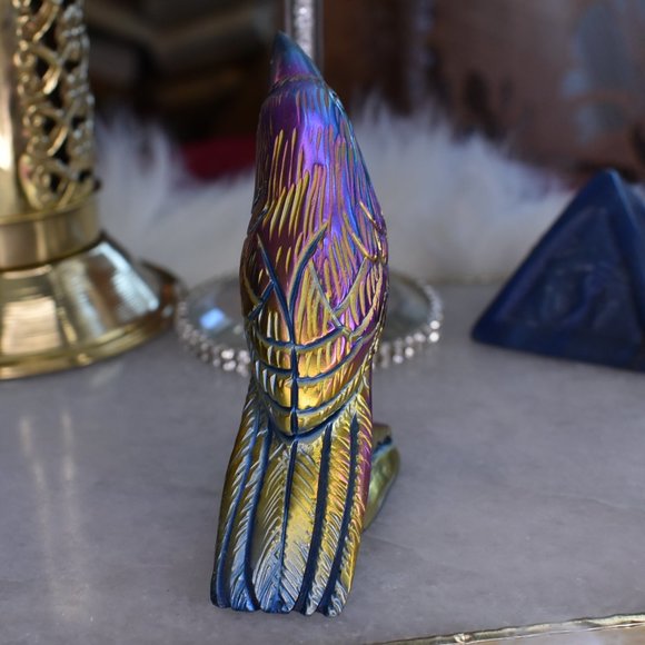 Aura Black Obsidian Raven